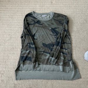 camo sweatshirt
